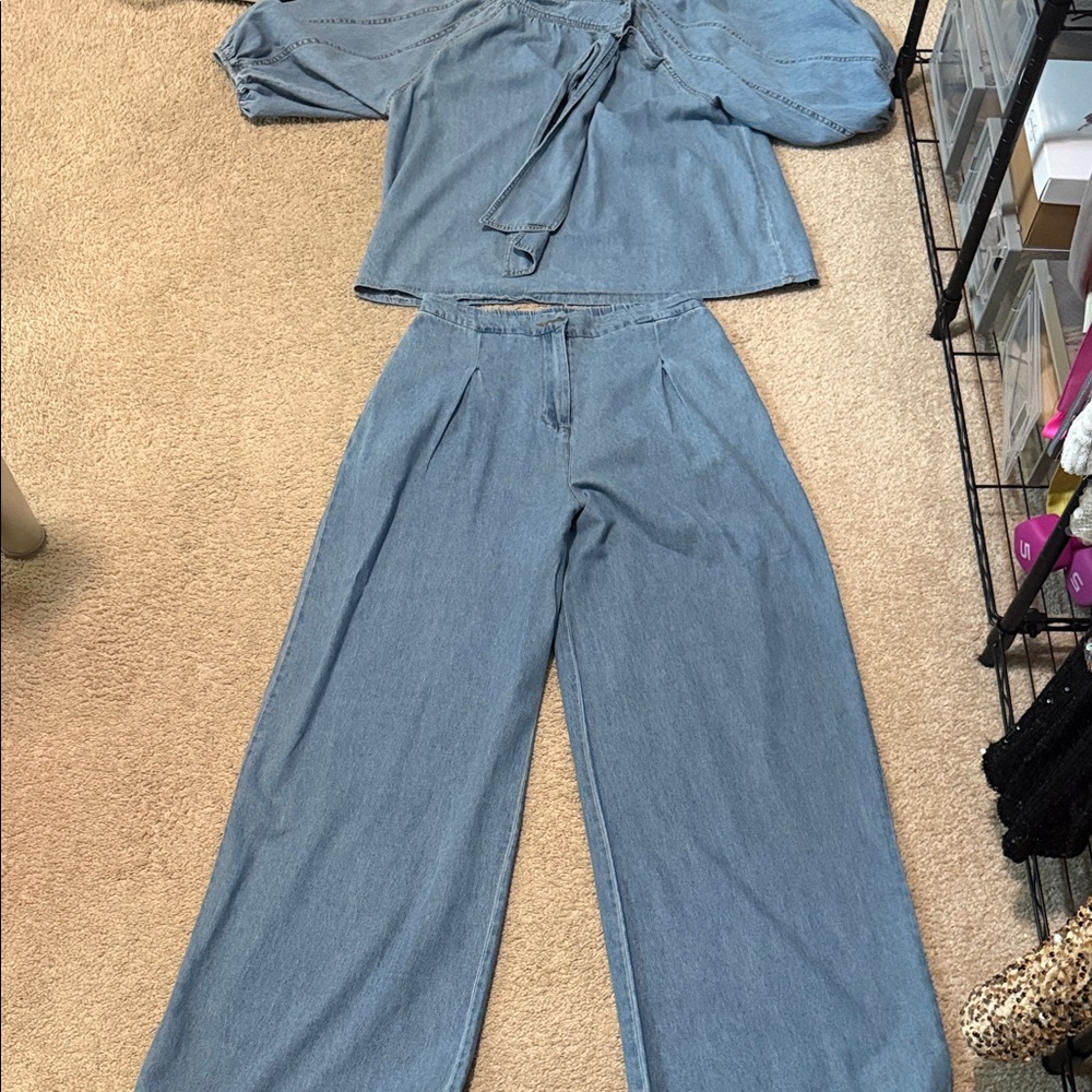 Stylish Blue Women's Jumpsuit